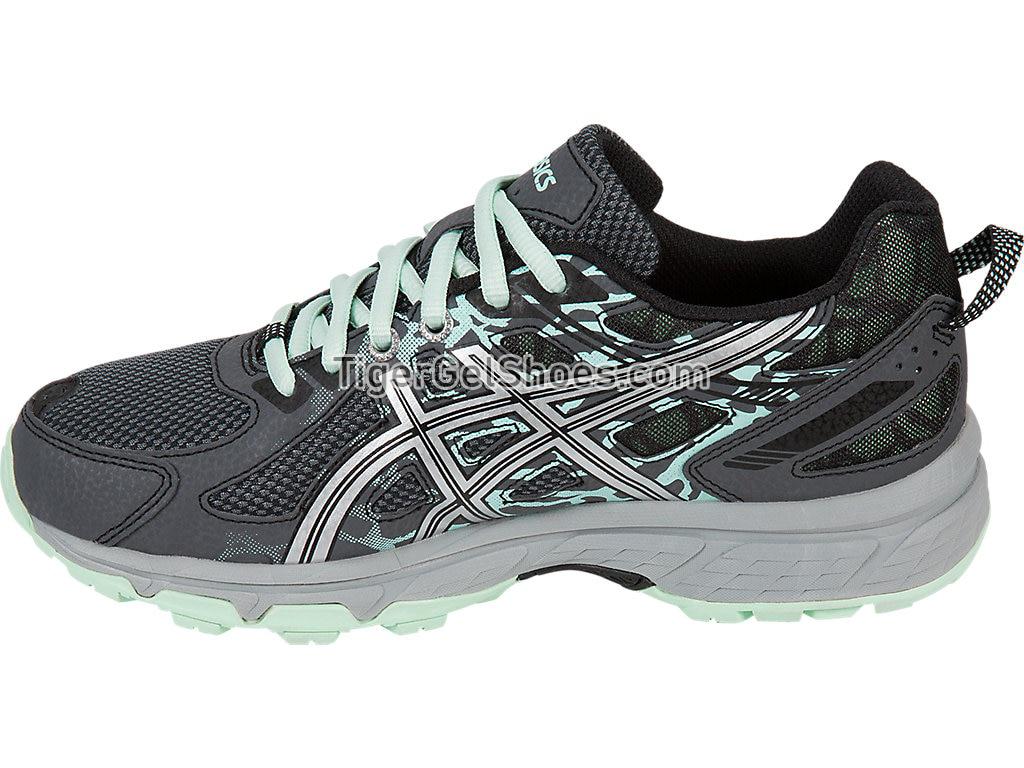 Asics GEL-Venture 6 (D) Castle Rock/Silver/Honeydew T7G7Q-9793 Mens Trail Running Shoes